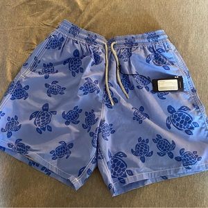 Vilebrequin mens swim trunks, NWT, size XL, pewter draw string pulls